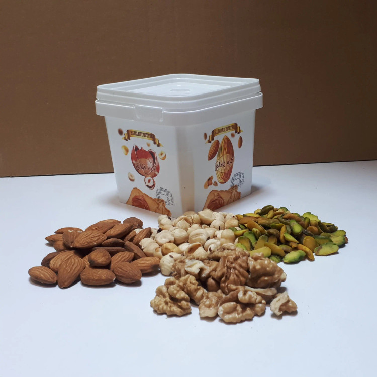 میکس چهار مغز 500گرمی خالص کره مزه/ترکیب مساوی ار فندق.پسته.بادام درختی.گردو/بدون هیچگونه افزودنی