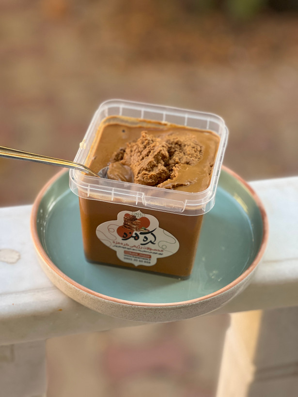 حلوا ارده با شیره خرما خالص طبیعی ۵۰۰ گرمی