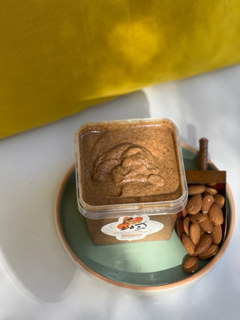 کره بادام درختی خالص 500 گرمی | بدون شکر