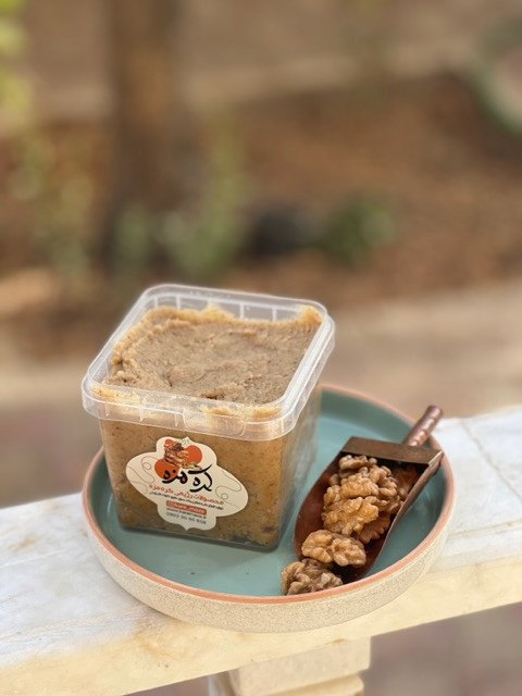 کره گردو خالص طبیعی ۵۰۰ گرمی